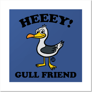 GULL FRIEND Posters and Art